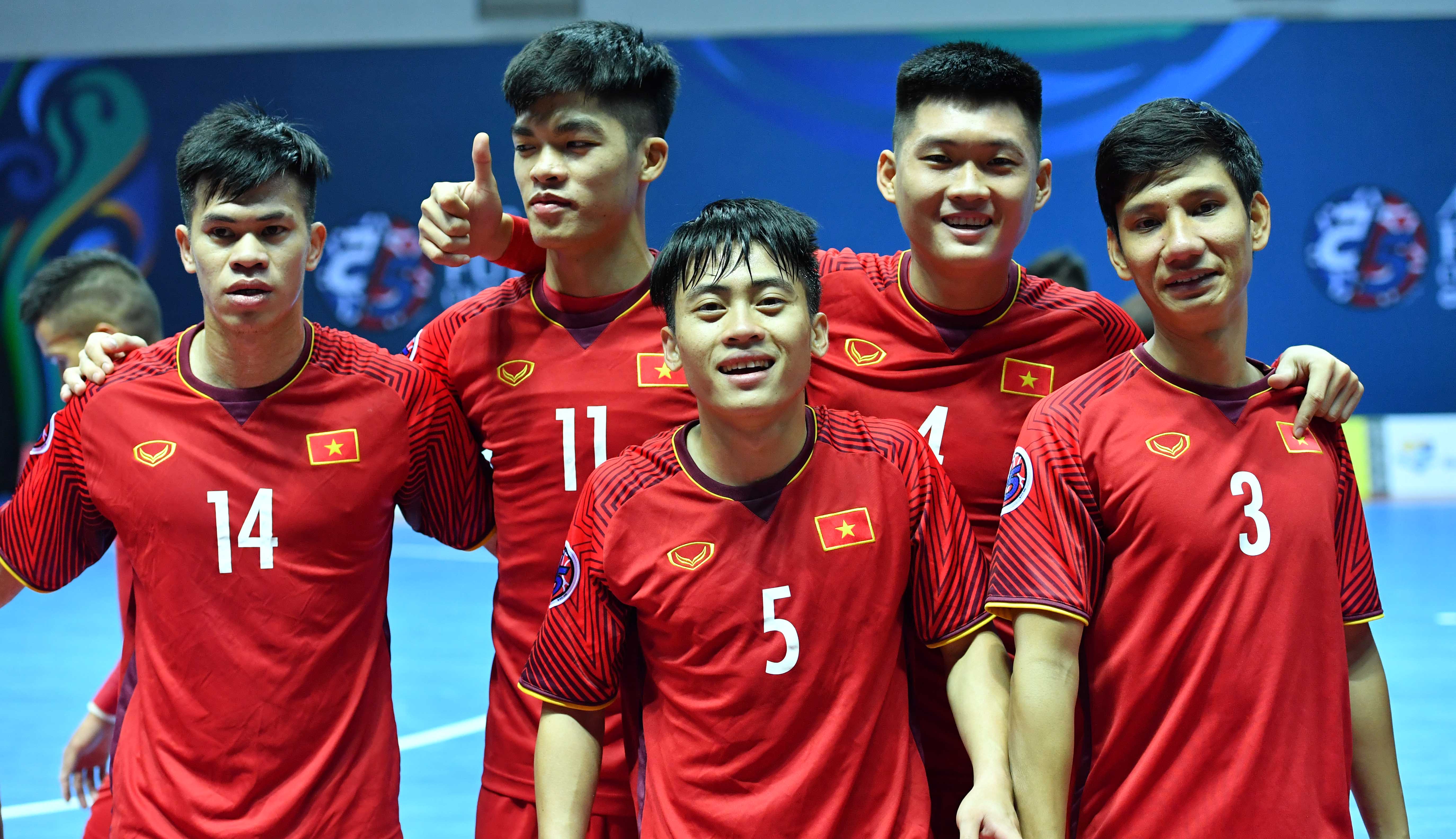 Tuyển futsal VN tự tin trước Uzbekistan