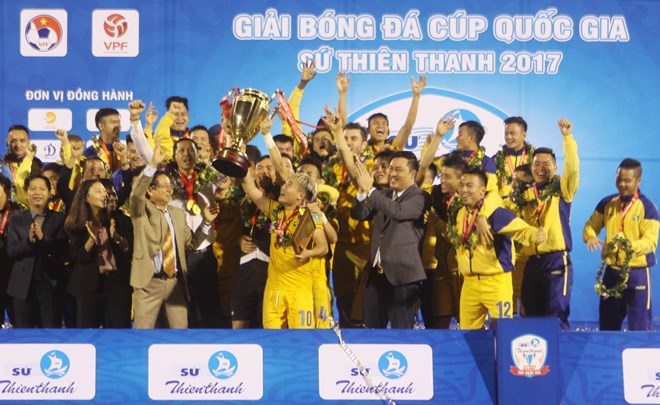 Trận siêu cúp bóng đá quốc gia sẽ khởi đầu mùa giải năm 2018