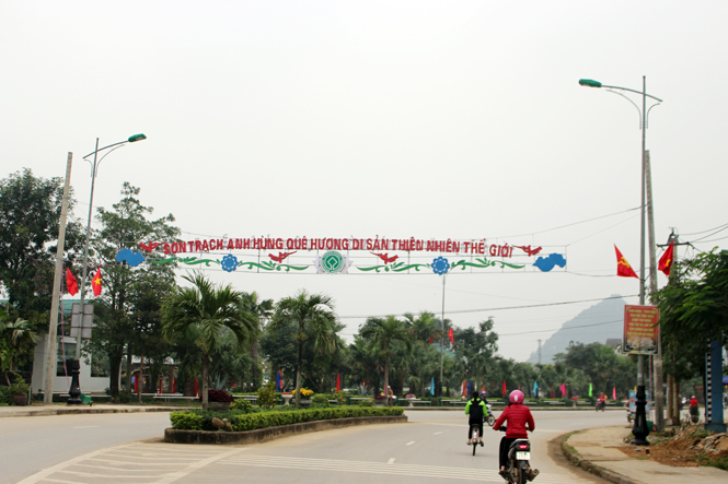 Xã Sơn Trạch: Làm đẹp cảnh quan những ngày giáp Tết