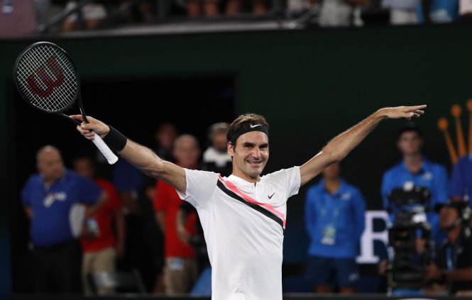 Federer chỉ còn cách kỷ lục đặc biệt 2 trận thắng
