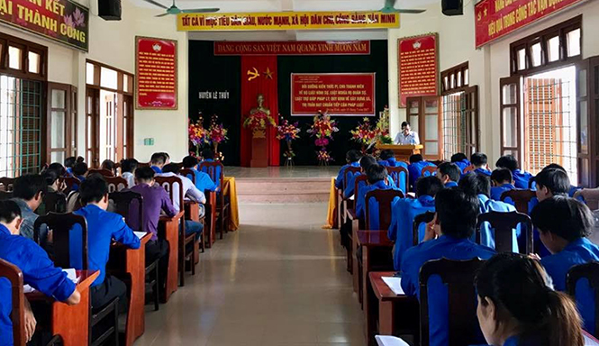 Huyện đoàn Lệ Thủy: Hỗ trợ thanh niên phát triển kinh tế