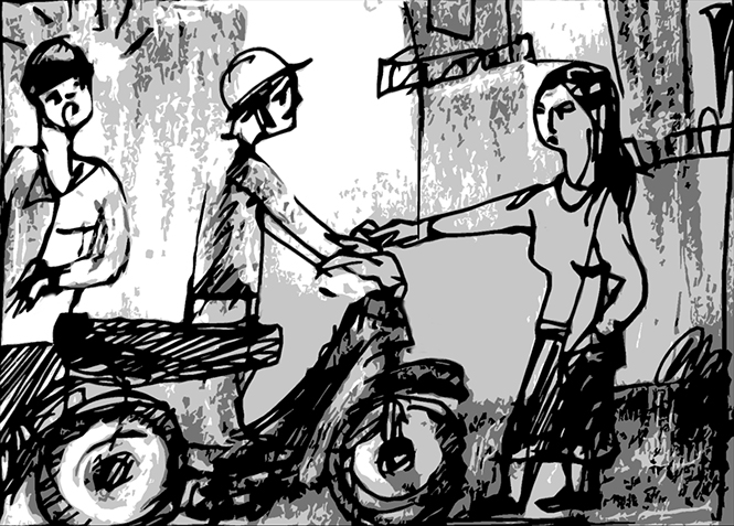 Muôn kiểu xin tiền