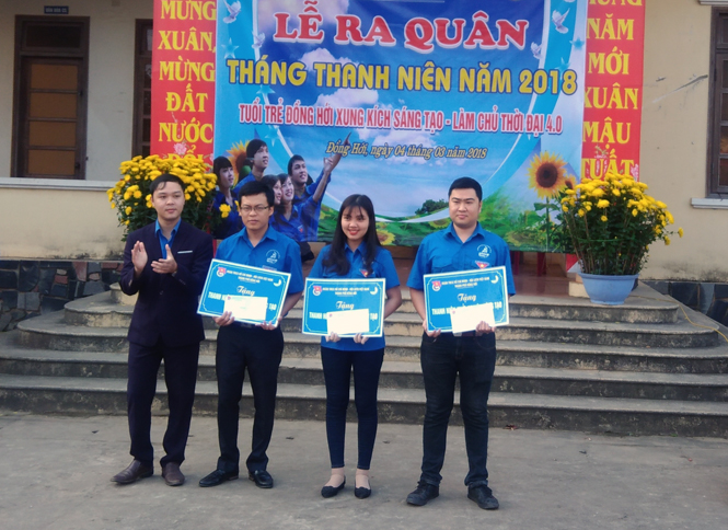 Thành đoàn Đồng Hới ra quân Tháng Thanh niên năm 2018
