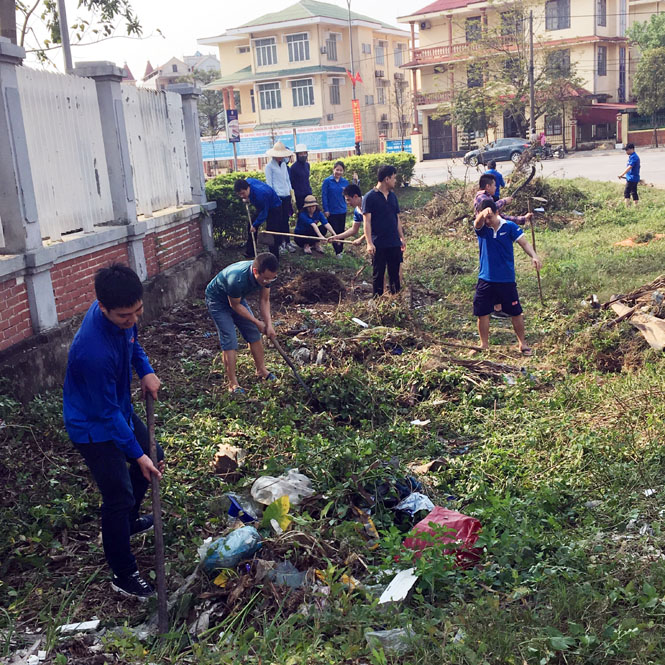 Ra quân thực hiện 'Ngày chủ nhật xanh'