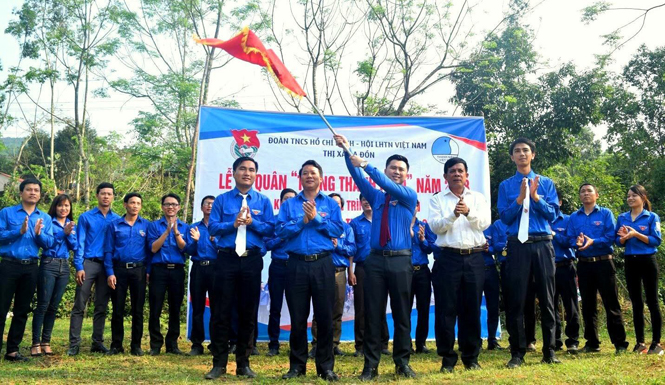 Thị đoàn Ba Đồn: Ra quân Tháng Thanh niên năm 2018
