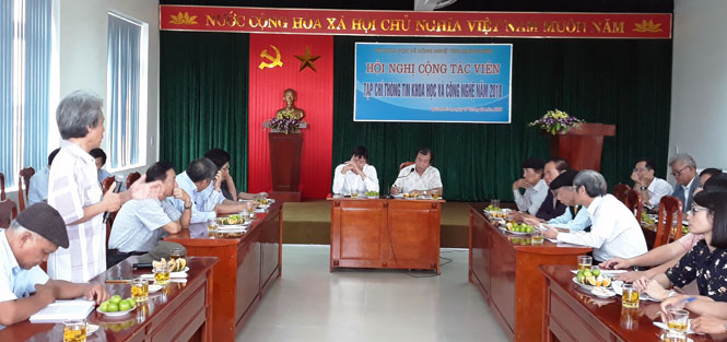 Hội nghị cộng tác viên Tạp chí Thông tin Khoa học và Công nghệ
