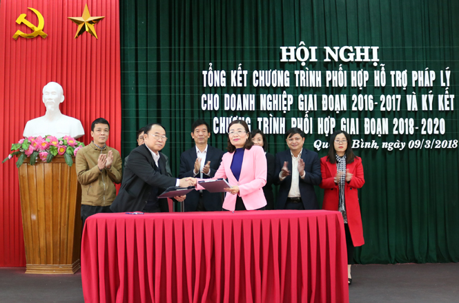 Tổng kết chương trình phối hợp hỗ trợ pháp lý doanh nghiệp