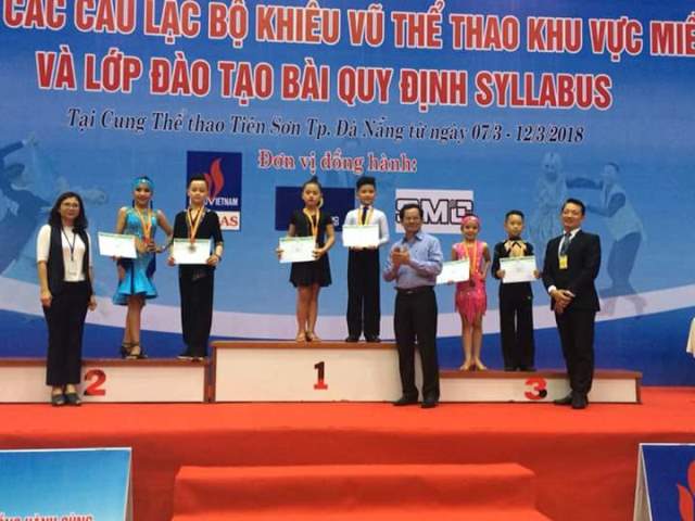 Giải vô địch các CLB khiêu vũ thể thao khu vực miền Trung 2018