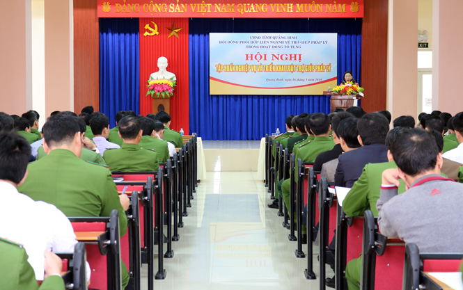 Tập huấn nghiệp vụ và triển khai Luật trợ giúp pháp lý