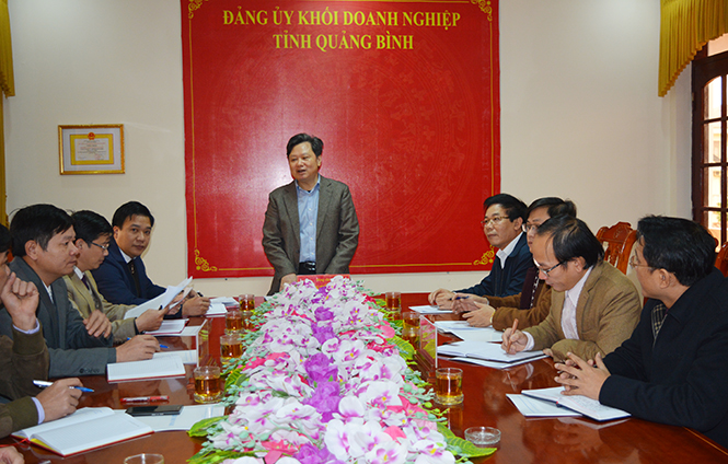 Đảng bộ Khối Doanh nghiệp tỉnh: Nâng cao chất lượng công tác kiểm tra, giám sát