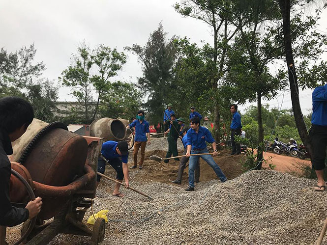 Huyện đoàn Lệ Thủy triển khai xây dựng công trình thanh niên