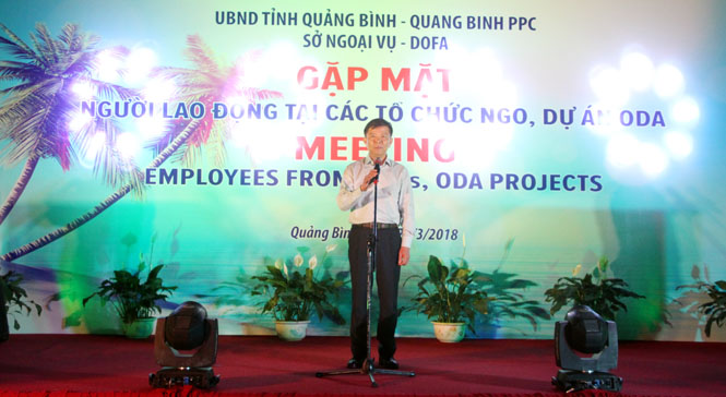 Có 15 dự án ODA và 43 dự án phi Chính phủ hoạt động trên địa bàn tỉnh