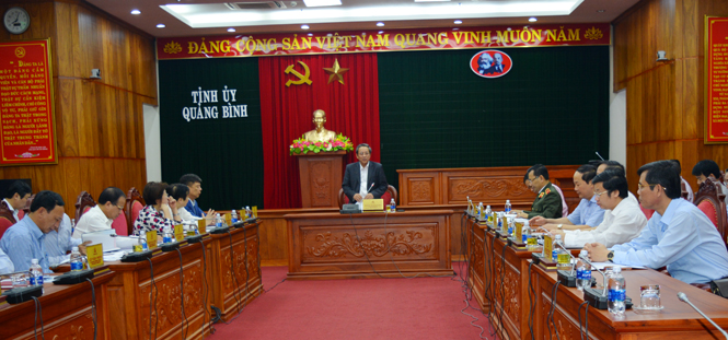 Tập trung thực hiện nhiệm vụ phát triển kinh tế-xã hội, công tác xây dựng Đảng