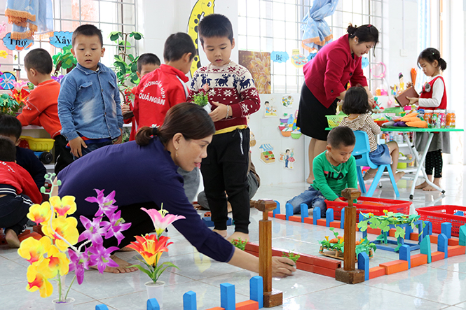 Tổ ấm công đoàn Trường mầm non Quảng Xuân