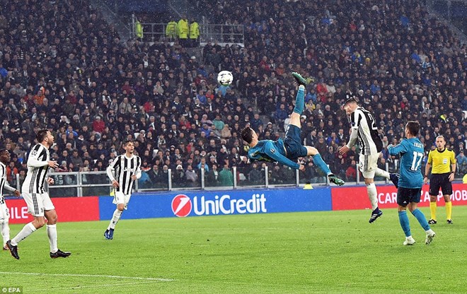 Ronaldo thiết lập kỷ lục 'vô tiền khoáng hậu' tại Champions League