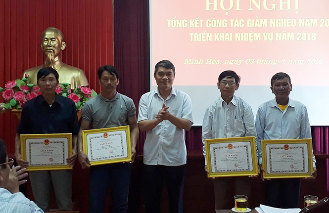 Minh Hóa: 1.145 người được giải quyết việc làm trong năm 2017