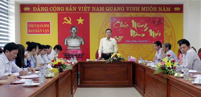 Bám sát tình hình, chỉ đạo giải quyết kịp thời các vấn đề nảy sinh ở cơ sở