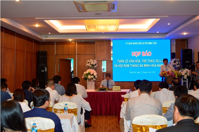 Tuần lễ Văn hóa-Thể thao-Du lịch và Hội Rằm tháng ba Minh Hóa 2018 diễn ra từ ngày 25 đến 30-4
