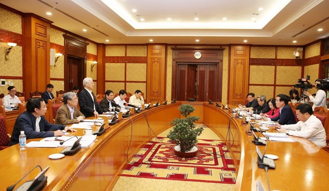 Ban Bí thư họp về kết quả 5 đoàn kiểm tra thực hiện Nghị quyết TW 4