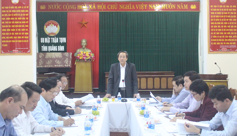 Tiếp tục tăng cường, đổi mới nội dung, phương thức hoạt động Mặt trận các cấp