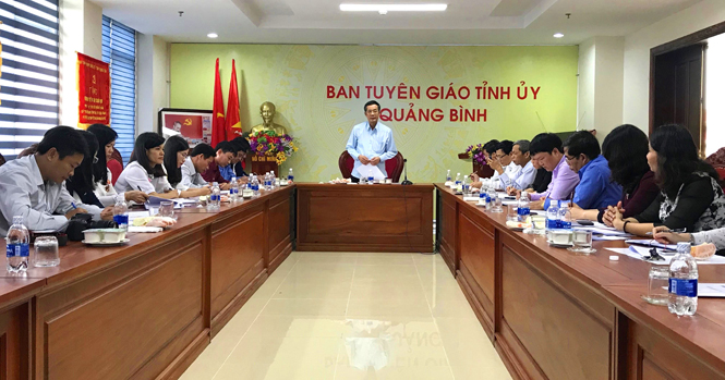 Tiếp tục đổi mới nội dung, hình thức tuyên truyền trên mọi lĩnh vực