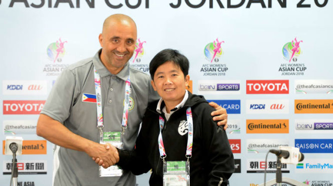 Tuyển nữ Thái Lan và Philippines tranh vé dự World Cup 2019