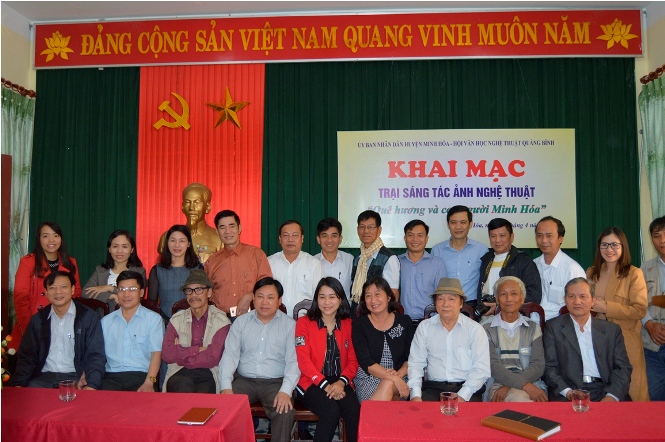 Trại sáng tác ảnh nghệ thuật 'Quê hương và con người Minh Hoá'
