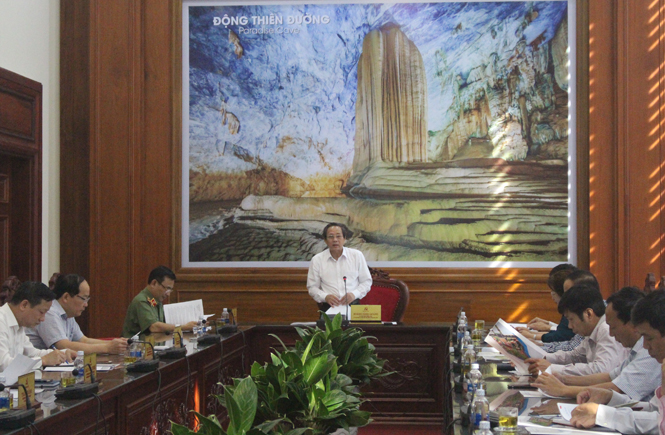 Ban Thường vụ Tỉnh ủy: Tổ chức hội nghị lần thứ 46