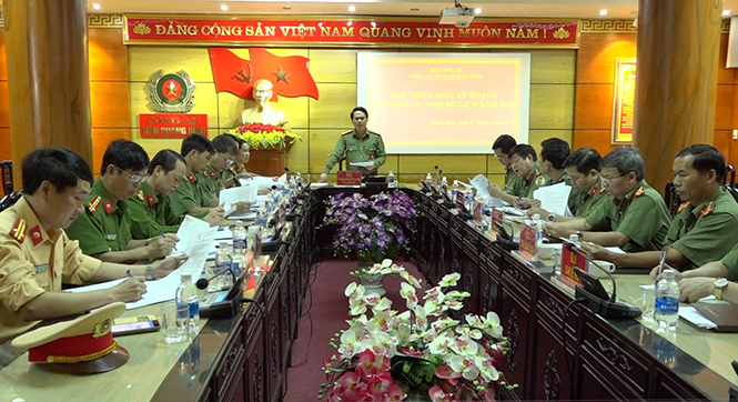 Triển khai đề án của UBND về bảo đảm an ninh du lịch