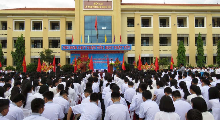 Trường THPT chuyên Võ Nguyên Giáp sẽ tăng thêm một lớp chuyên Anh và một lớp chuyên Toán