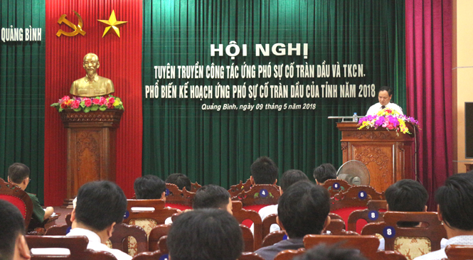Tập huấn công tác ứng phó sự cố tràn dầu và tìm kiếm cứu nạn