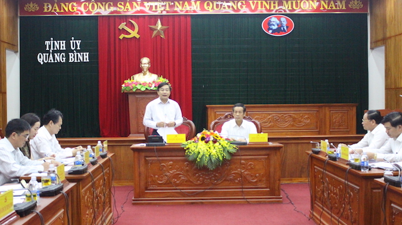 Đoàn công tác Trung ương làm việc với Thường trực Tỉnh ủy về nông nghiệp, nông dân, nông thôn