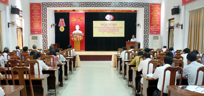 Quán triệt và triển khai thực hiện các văn bản liên quan đến công tác dân vận trong tình hình mới