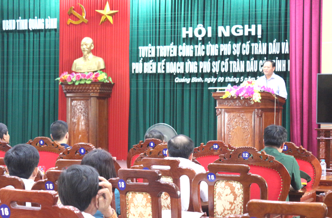 Chủ động tìm kiếm cứu nạn và phòng tránh các sự cố tràn dầu