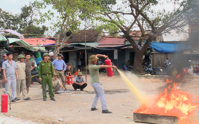 Tăng cường phòng chống cháy nổ mùa nắng nóng