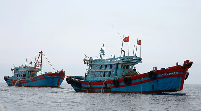 Nỗi lo tàu giã cào ngoại tỉnh khai thác sai tuyến