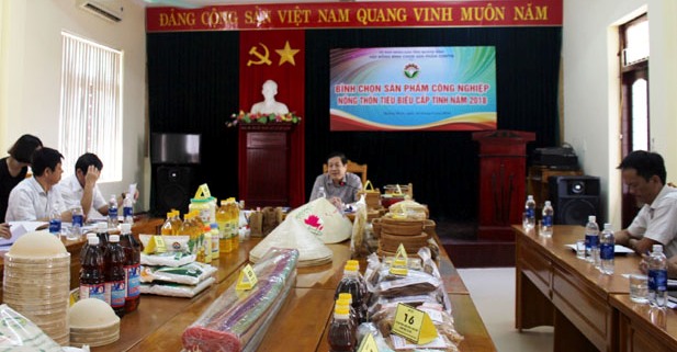5 sản phẩm công nghiệp nông thôn tiêu biểu tham gia bình chọn khu vực miền Trung-Tây Nguyên