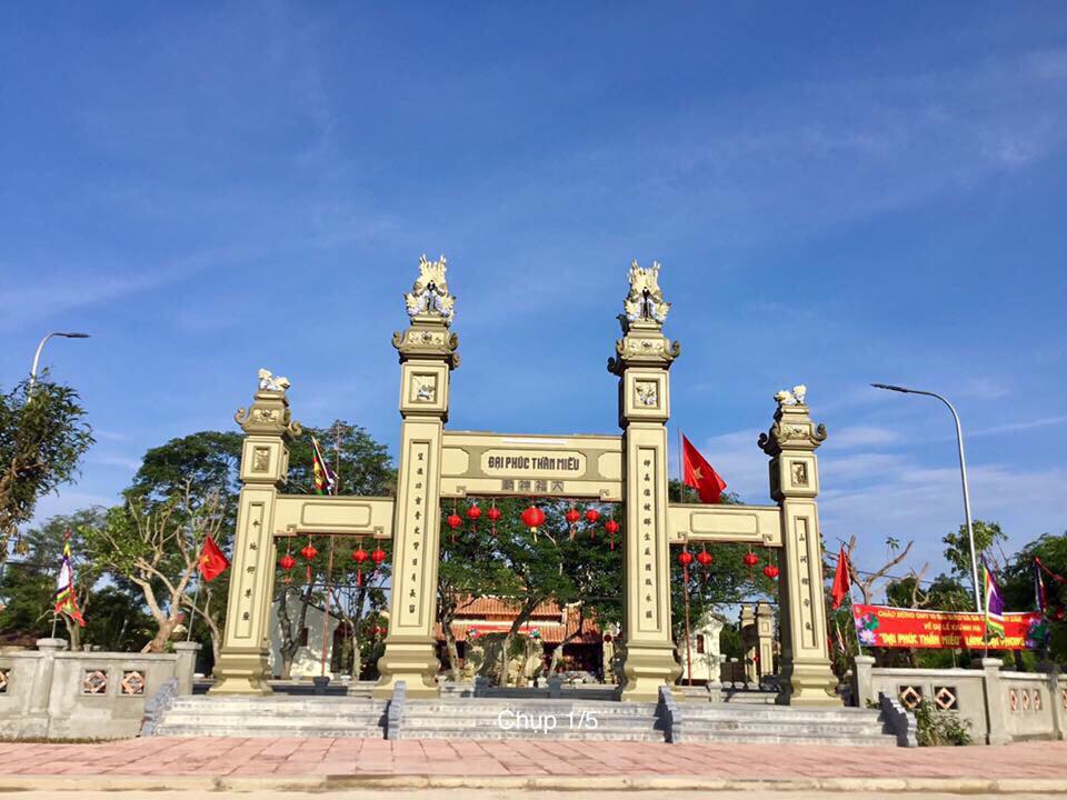 Về Đại Phong, thăm Đại Phúc thần miếu