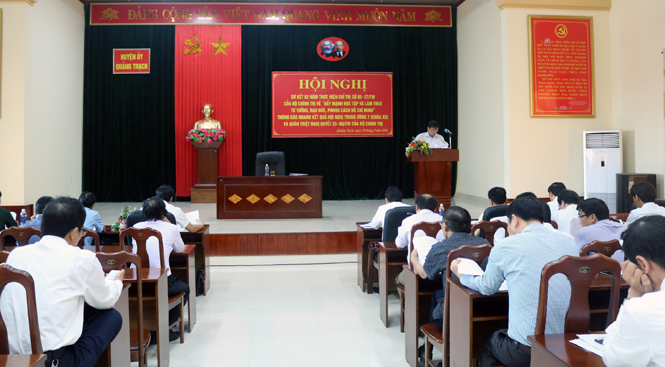 Các địa phương thông báo nhanh kết quả Hội nghị Trung ương 7 (khoá XII)