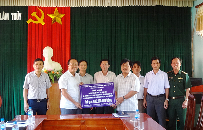 Lâm Thủy cần quan tâm hơn nữa đến công tác giảm nghèo bền vững