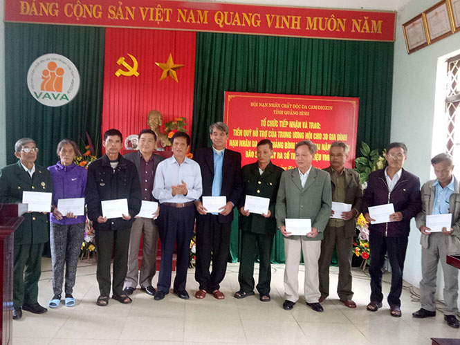 Hơn 1,3 tỷ hỗ trợ nạn nhân chất độc da cam/dioxin