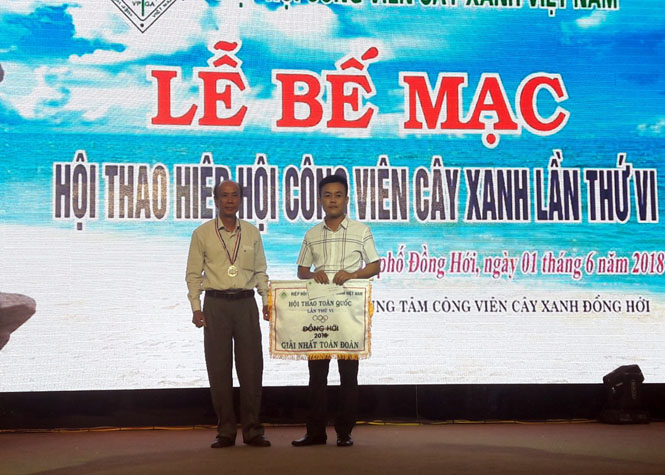 Hội thao Hiệp hội công viên cây xanh Việt Nam lần thứ 6 diễn ra tại TP. Đồng Hới