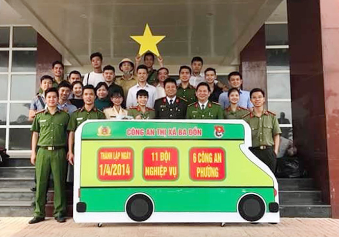 Công an thị xã Ba Đồn:  Thực hiện sáu điều Bác Hồ dạy thiết thực, hiệu quả