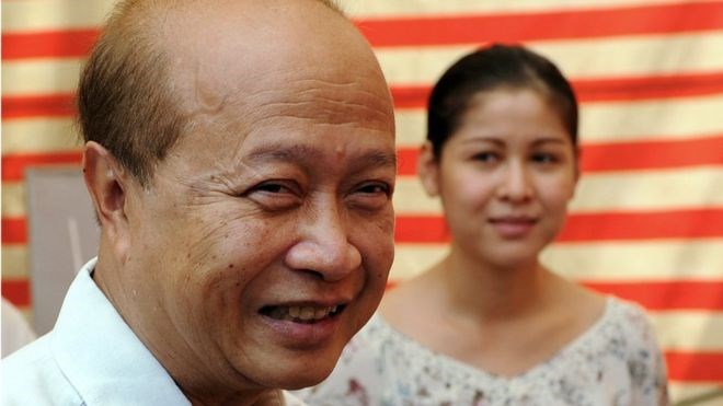 Hoàng thân Ranariddh của Campuchia đang được điều trị ở Bangkok