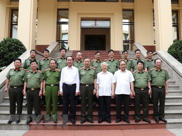 Hội nghị Ban Thường vụ Đảng ủy Công an Trung ương