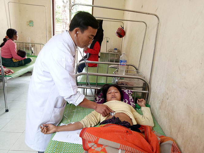 Vì sức khỏe của người dân vùng biên