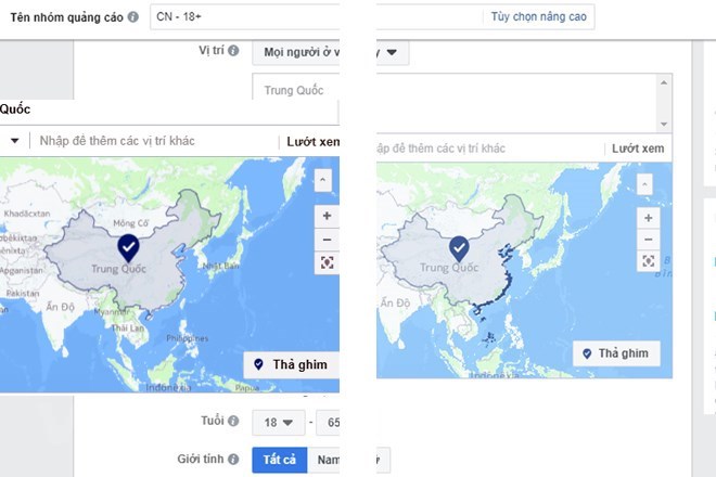 Facebook: 'Hoàng Sa, Trường Sa' sẽ không hiển thị thuộc Trung Quốc