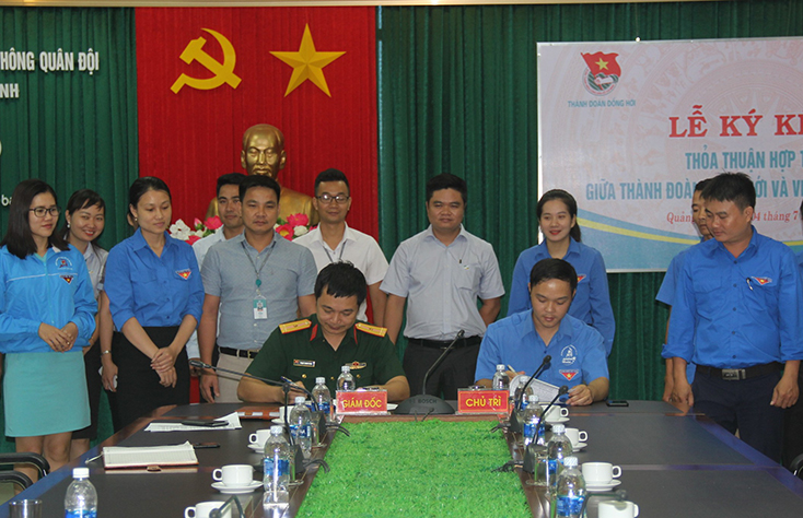 Ký kết hợp tác trong ứng dụng công nghệ thông tin và viễn thông