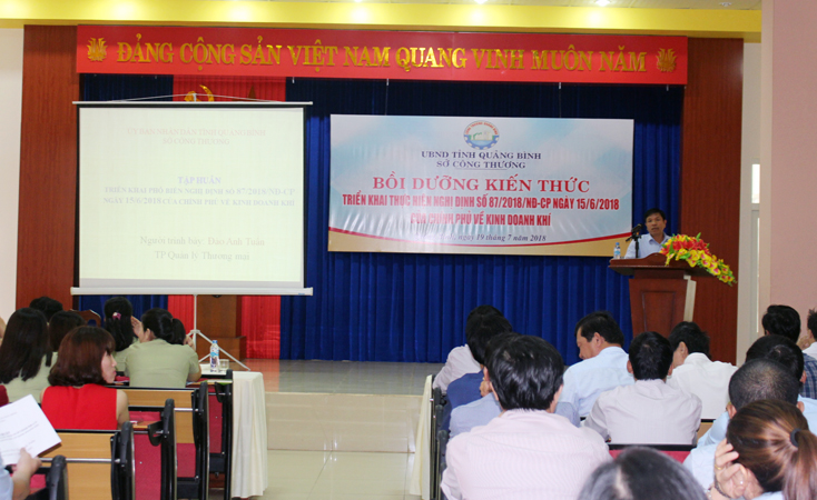 Bồi dưỡng kiến thức mới về kinh doanh khí