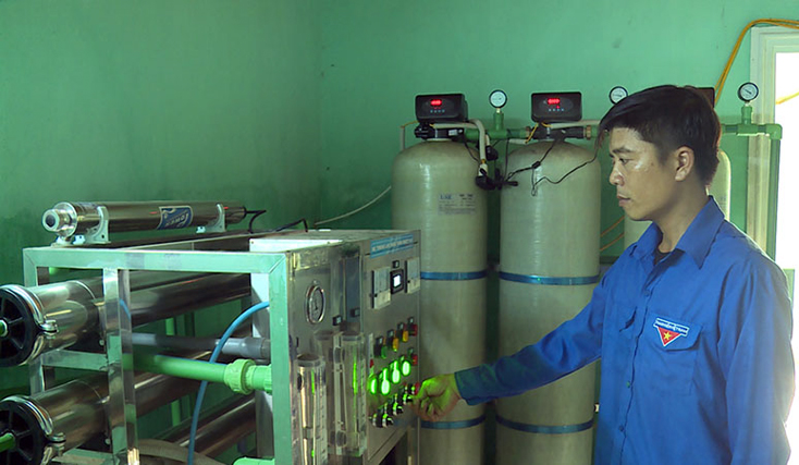 Khởi nghiệp từ sản xuất nước tinh khiết